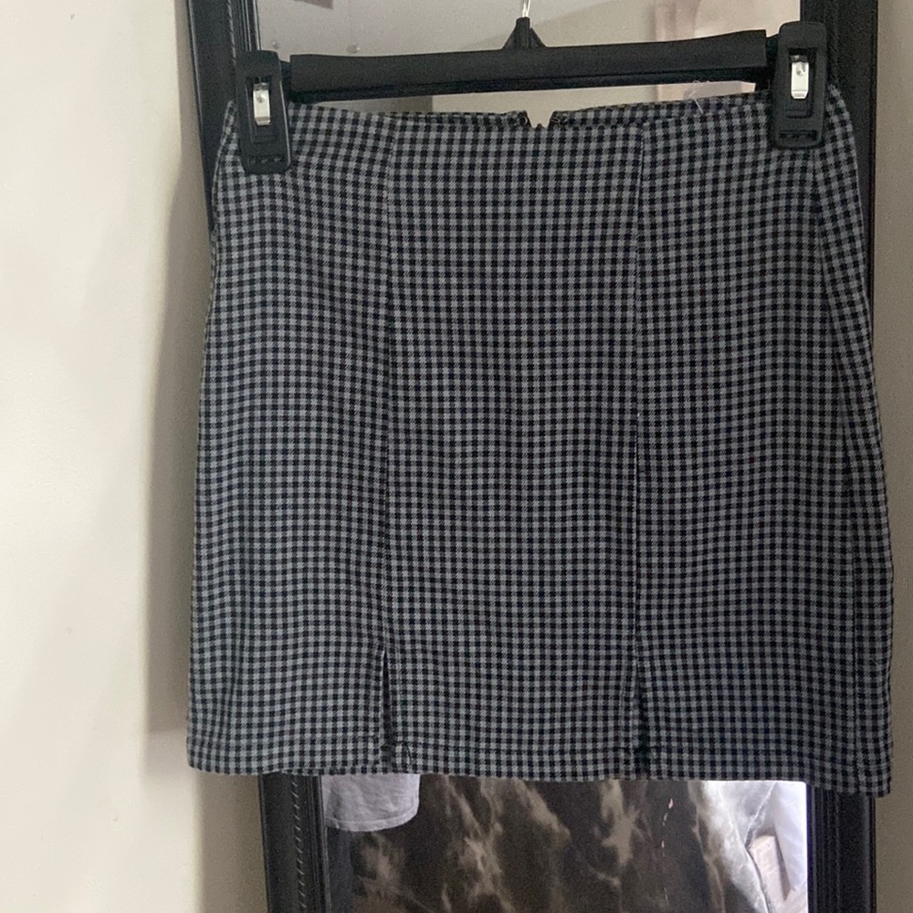 XS Aeropostale mini checkered skirt
